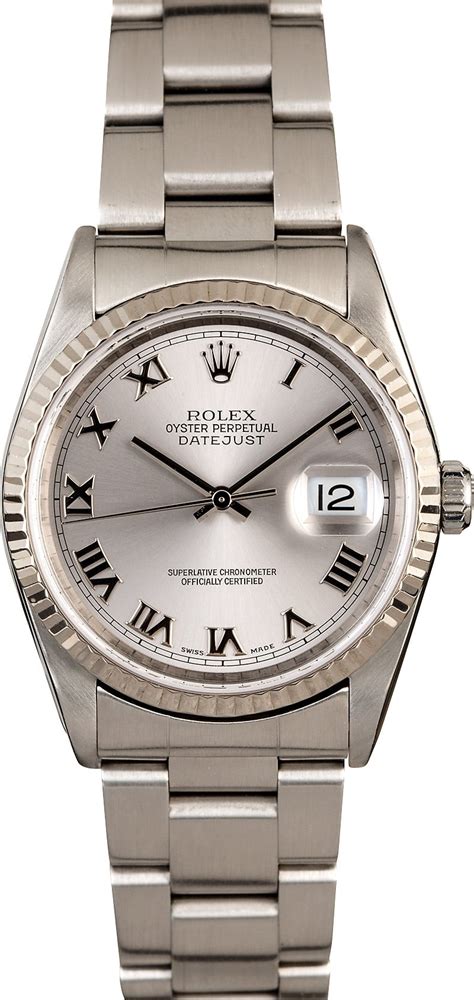 rolex oyster perpetual datejust mens watch 16234 na|rolex oyster perpetual 16233 price.